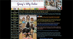 Desktop Screenshot of ginnyswigs.com